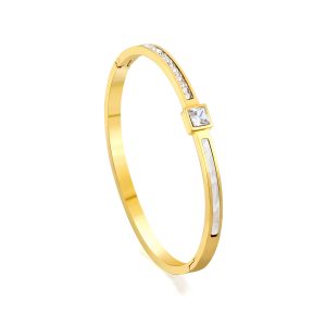 18K Gold Shell Bracelet